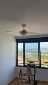 Instalación de ventilador de techo en Vila-Real